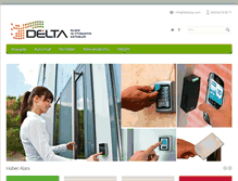 Tablet Screenshot of deltaloji.com